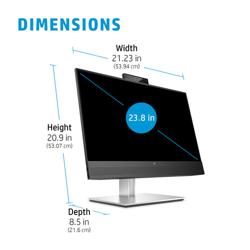 HP E24mv G4 computer monitor 60.5 cm (23.8 HP E24mv G4 computer monitor 60.5 cm (23.8